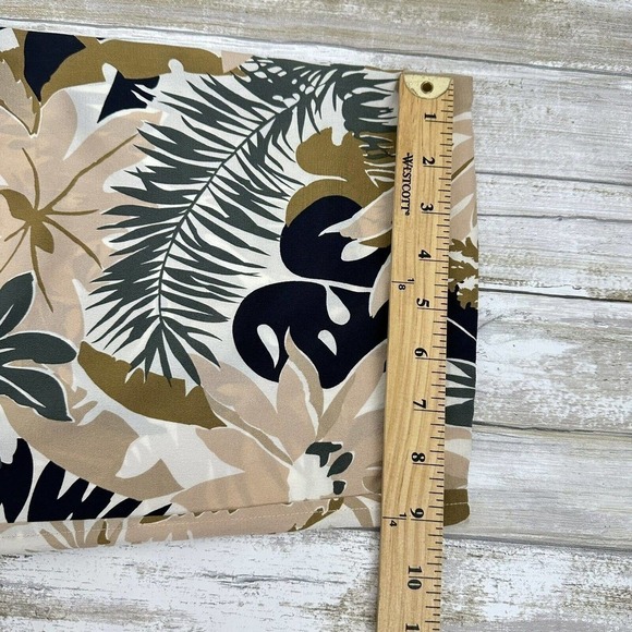 RAG & bone Size 10 Victoria Tropical Print 100% Silk Pants Wide Leg or Jogger - Picture 14 of 16